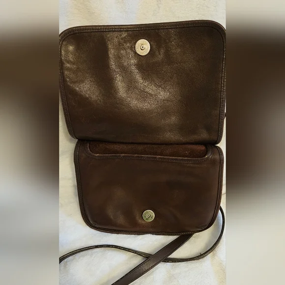 Coach #1932 Legacy Mini Hippie flip slim saddle crossbody vintage RARE FIND - Picture 5 of 10